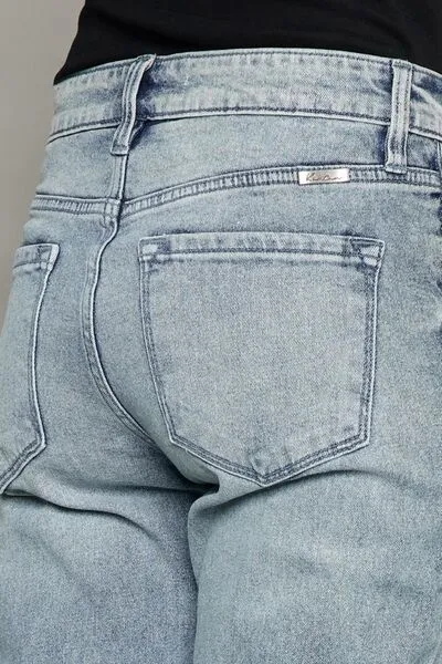 CROPPED STRAIGHT JEANS