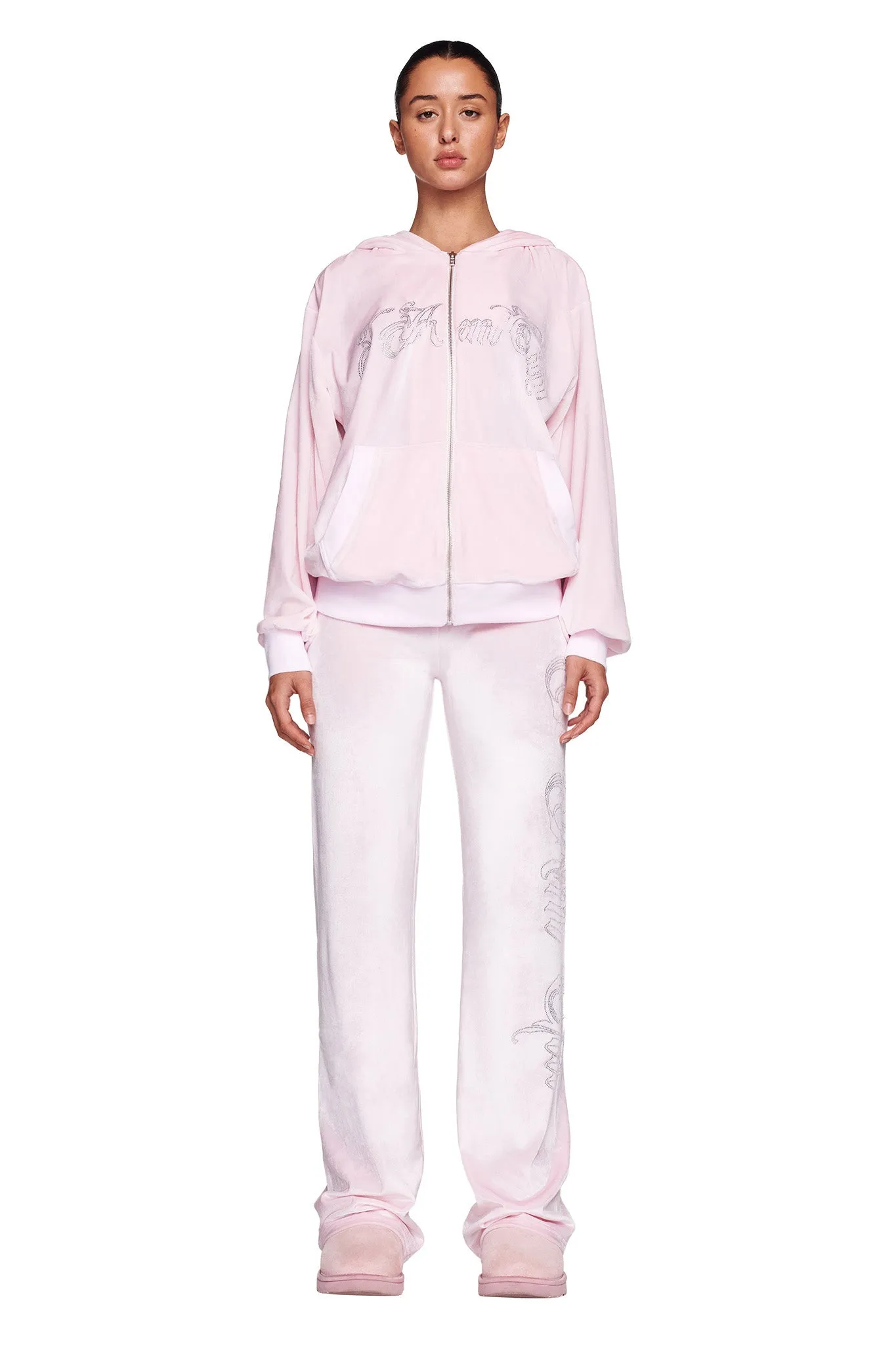 DARIA HOODIE - PINK : ICY PINK