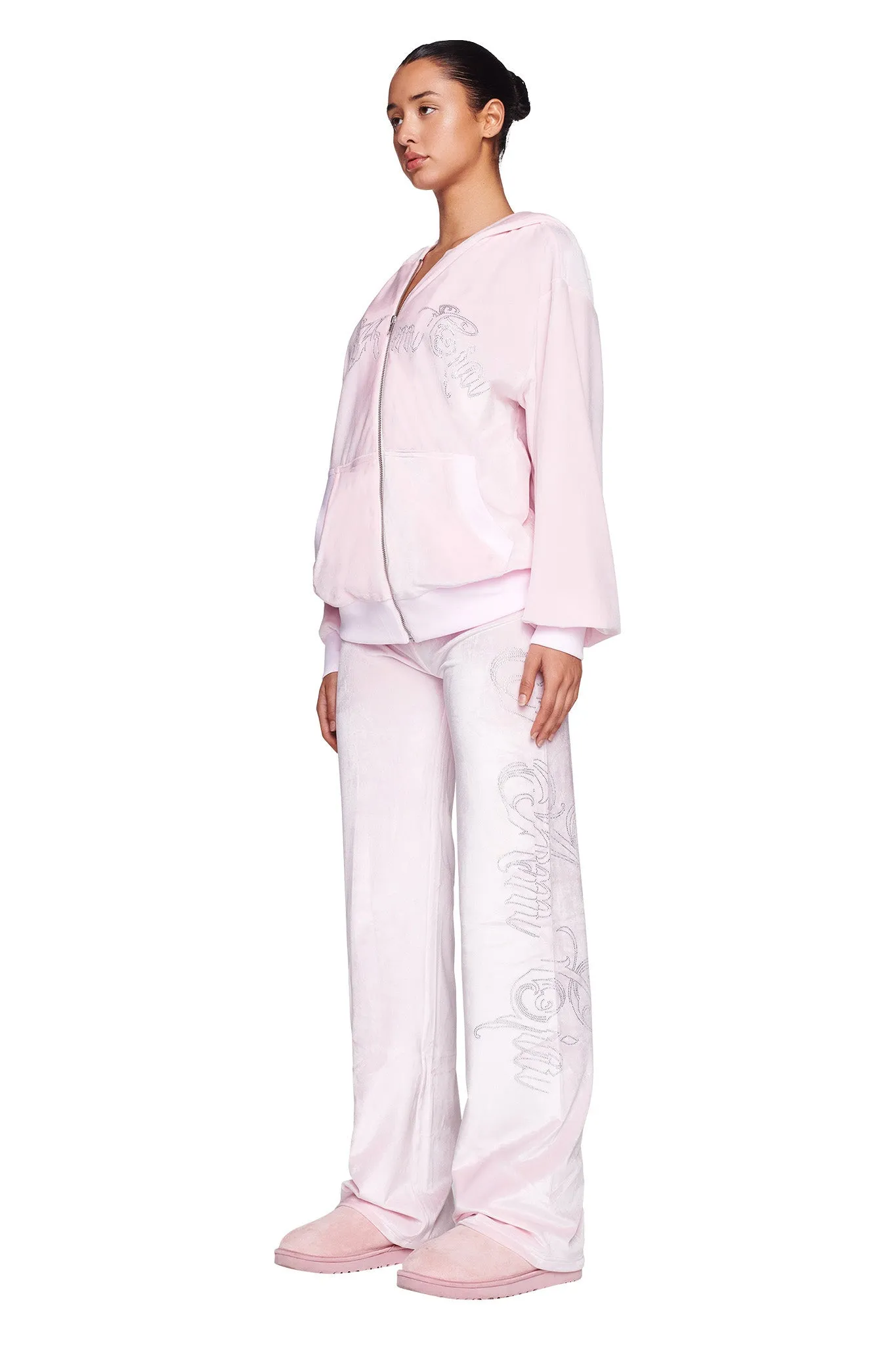 DARIA HOODIE - PINK : ICY PINK