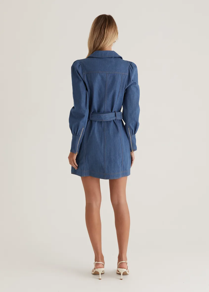 Domisco Dress - Light Blue