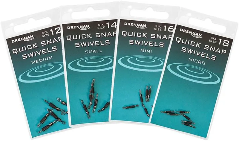 Drennan  Quick Snap Swivels