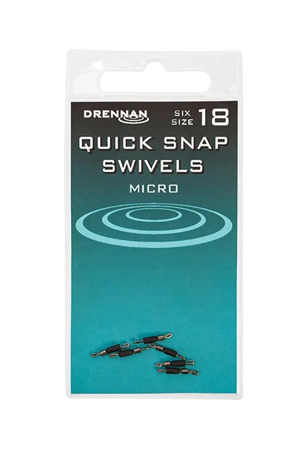 Drennan  Quick Snap Swivels