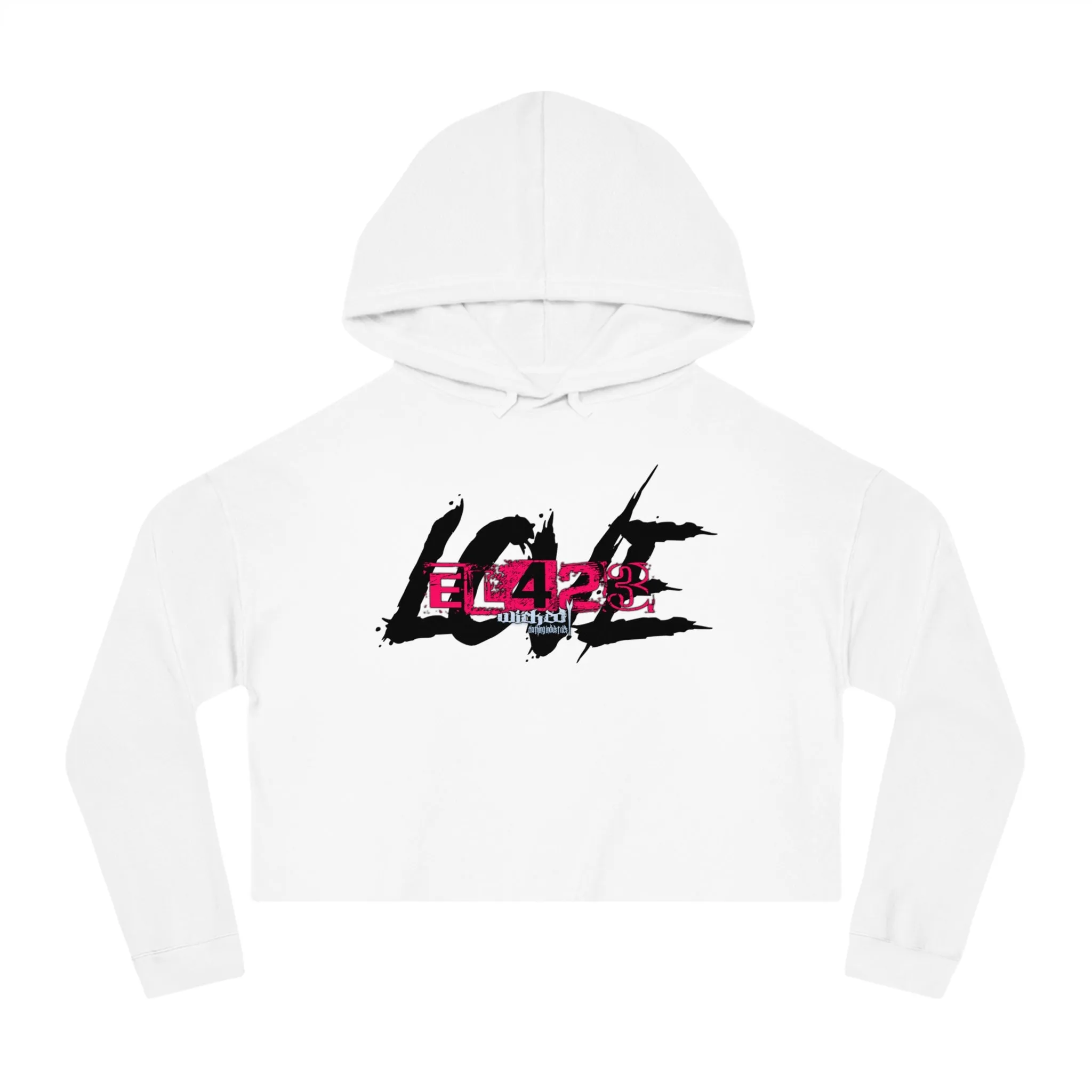 EL423's Gypsy Love Spell /Cropped Hooded Sweatshirt
