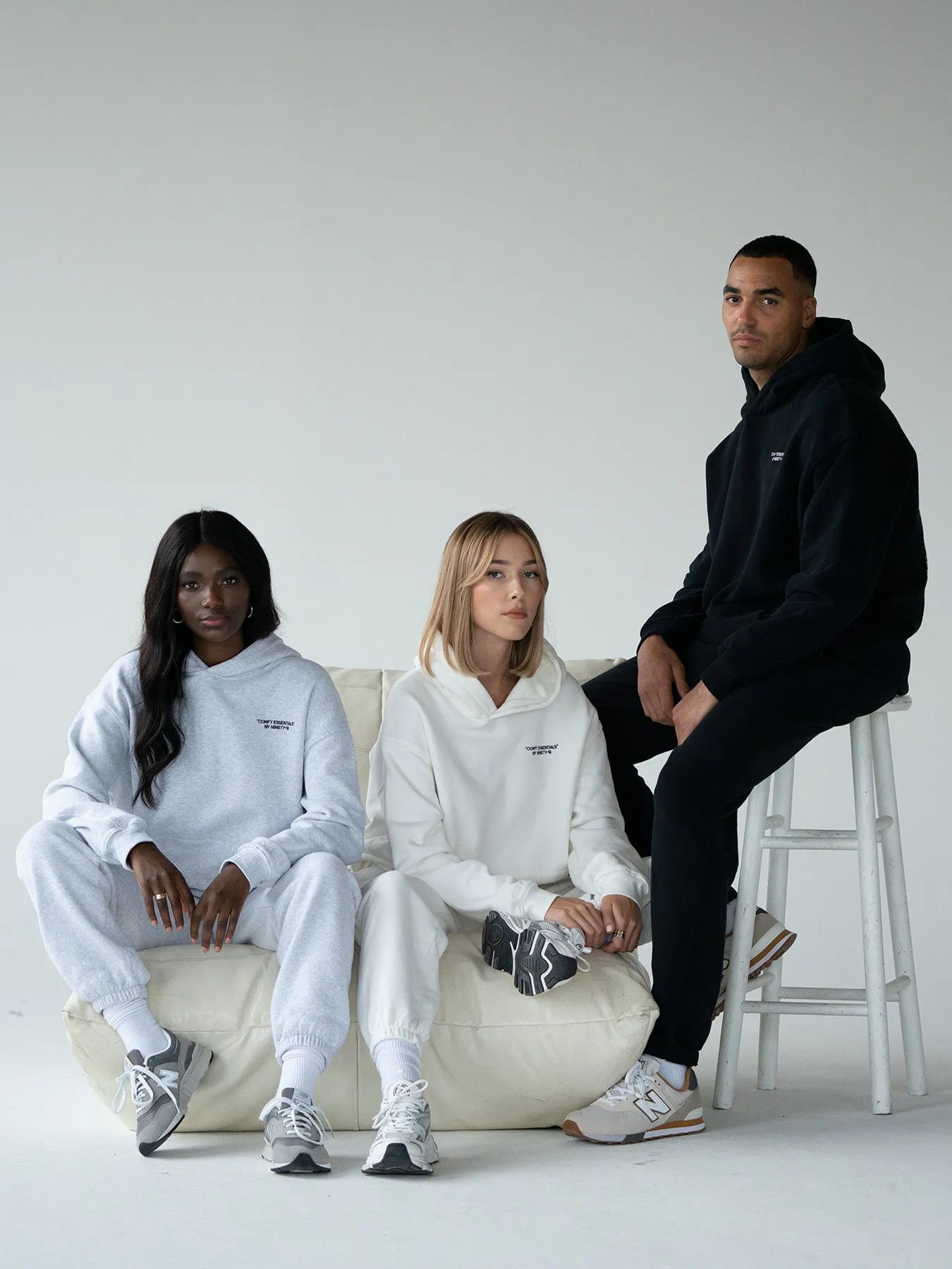 ESSENTIALS - Hoodie  •  Off-White