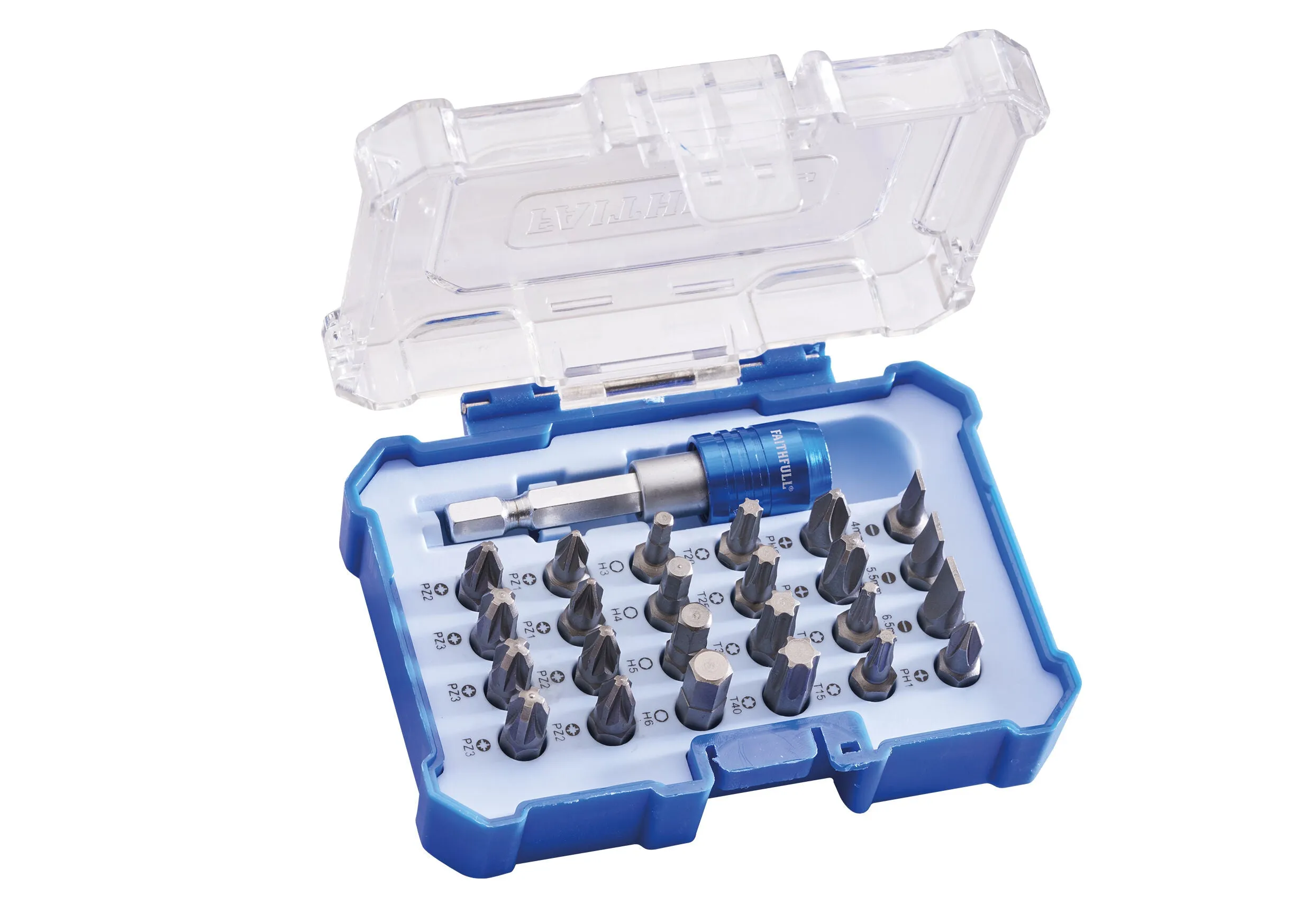 Faithfull 25 Piece Quick Change Bit Set