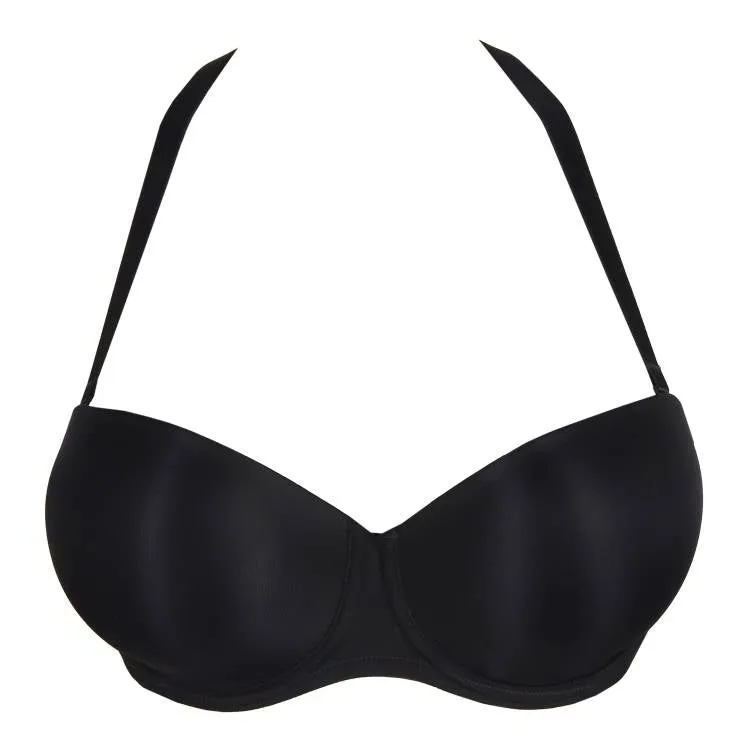 Figuras Padded Bra Strapless In Charcoal - PrimaDonna
