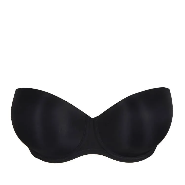 Figuras Padded Bra Strapless In Charcoal - PrimaDonna