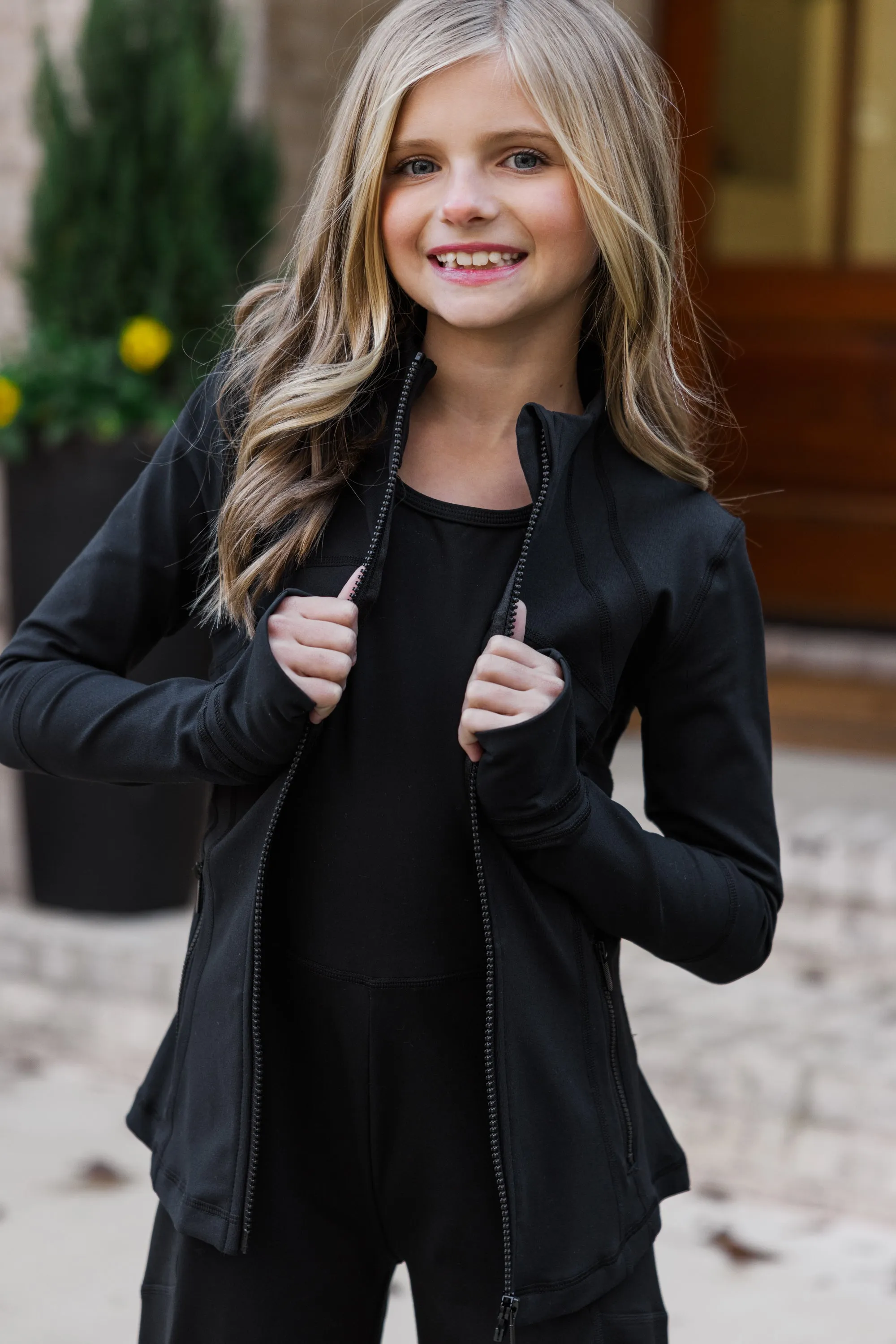 Girls: The Callie Black Jumpsuit