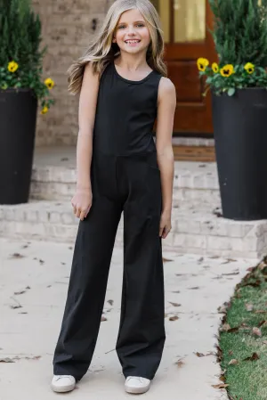 Girls: The Callie Black Jumpsuit