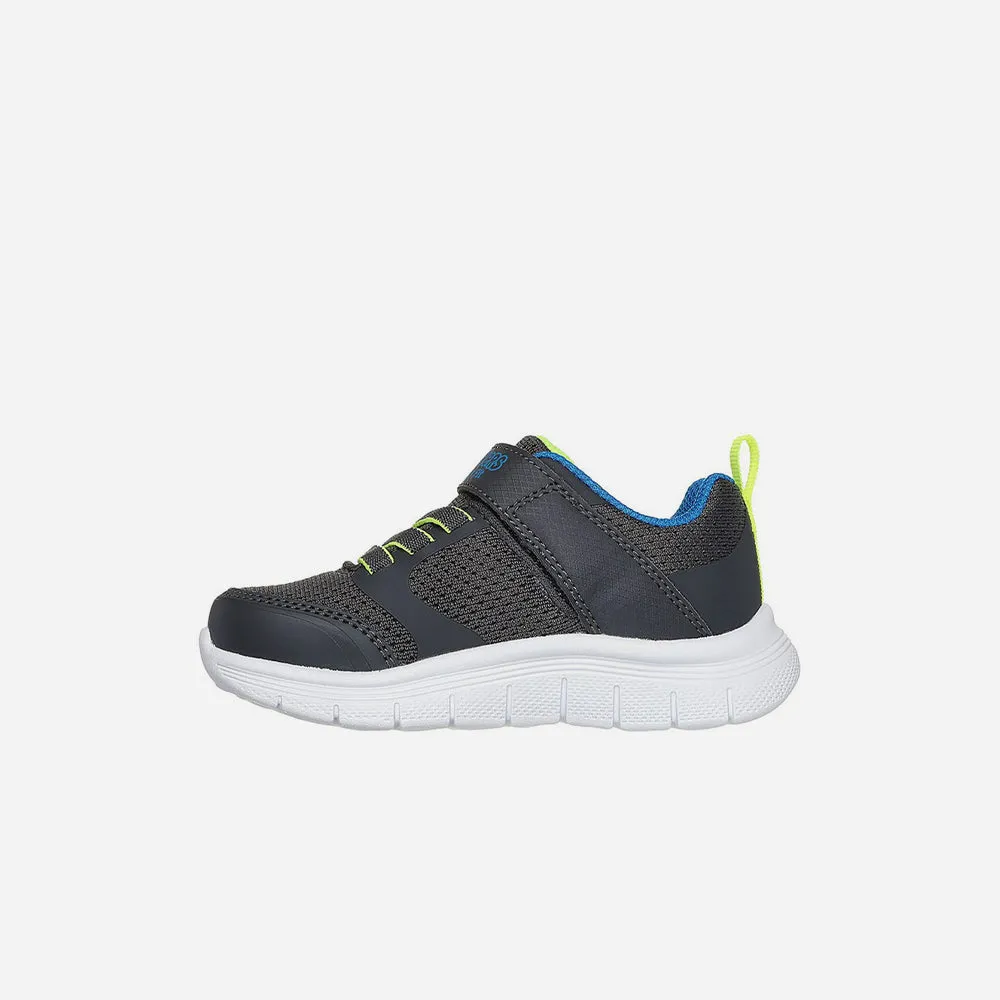 Giày Sneaker Bé Trai Skechers Comfy Flex 3.0 - Xám