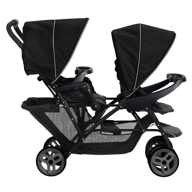 Graco Stadium Duo Tandem Stroller - Black/Grey
