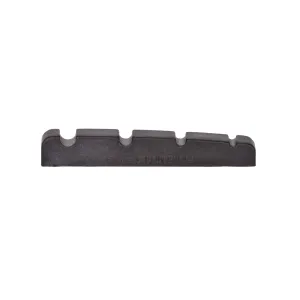 GraphTech Black TUSQ XL Nut ~ 4-String Bass Flat Bottom