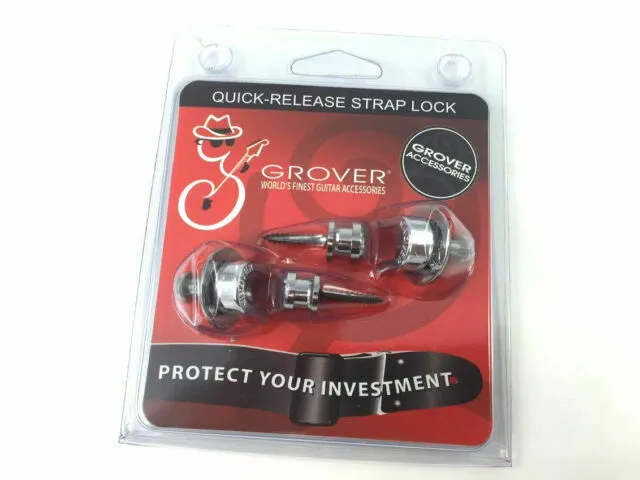 Grover GP800C - Quick Release Strap Locks - Chrome