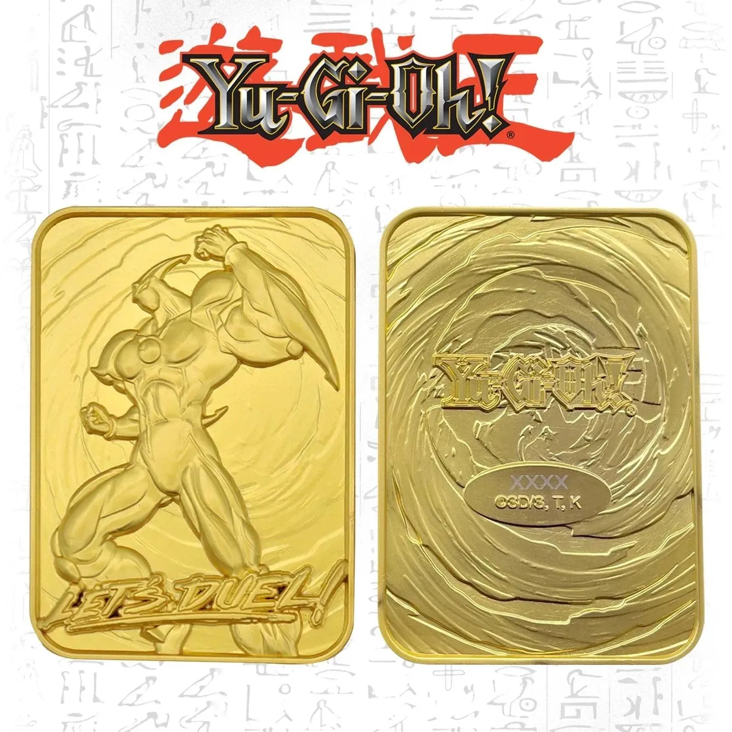 GX Elemental Hero Neos 24k Gold Plated Ingot