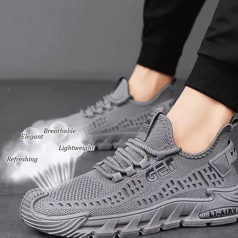 Herr Sommar Andas Mesh Mjuka Sneakers