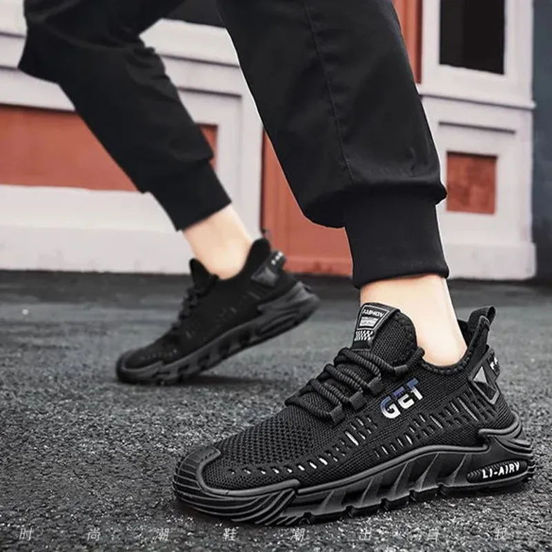 Herr Sommar Andas Mesh Mjuka Sneakers