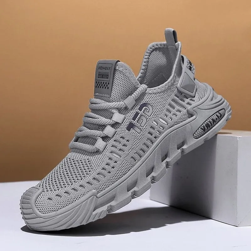 Herr Sommar Andas Mesh Mjuka Sneakers