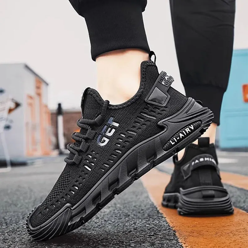 Herr Sommar Andas Mesh Mjuka Sneakers
