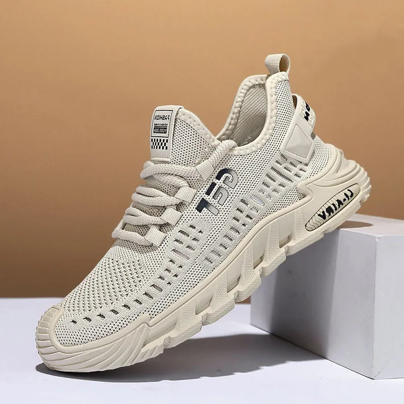 Herr Sommar Andas Mesh Mjuka Sneakers