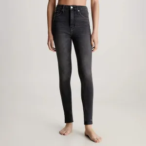 High Rise Super Skinny - Denim Black