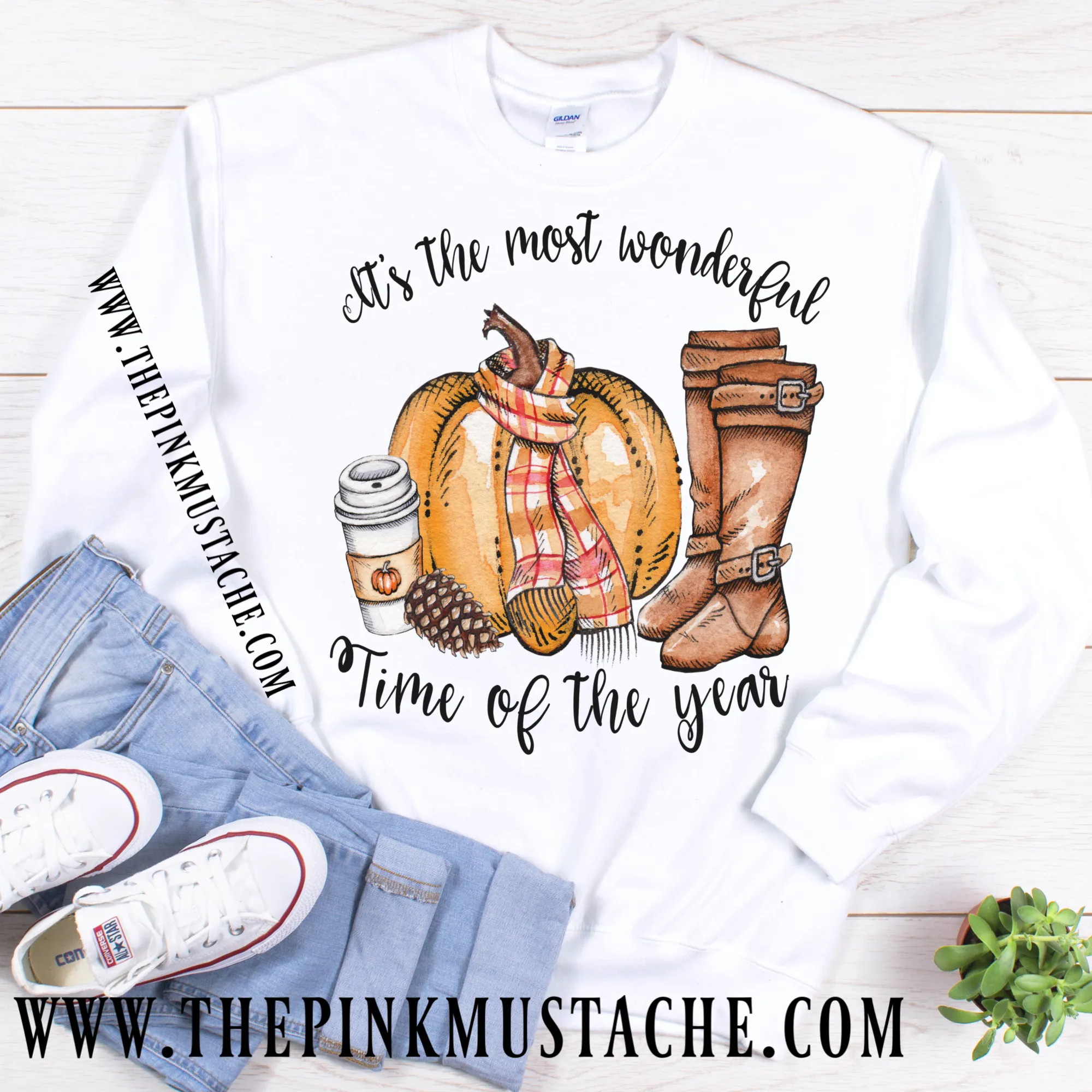 It's The Most Wonderful Time of The Year Sweatshirt (Youth and Adult) /Fall Themed