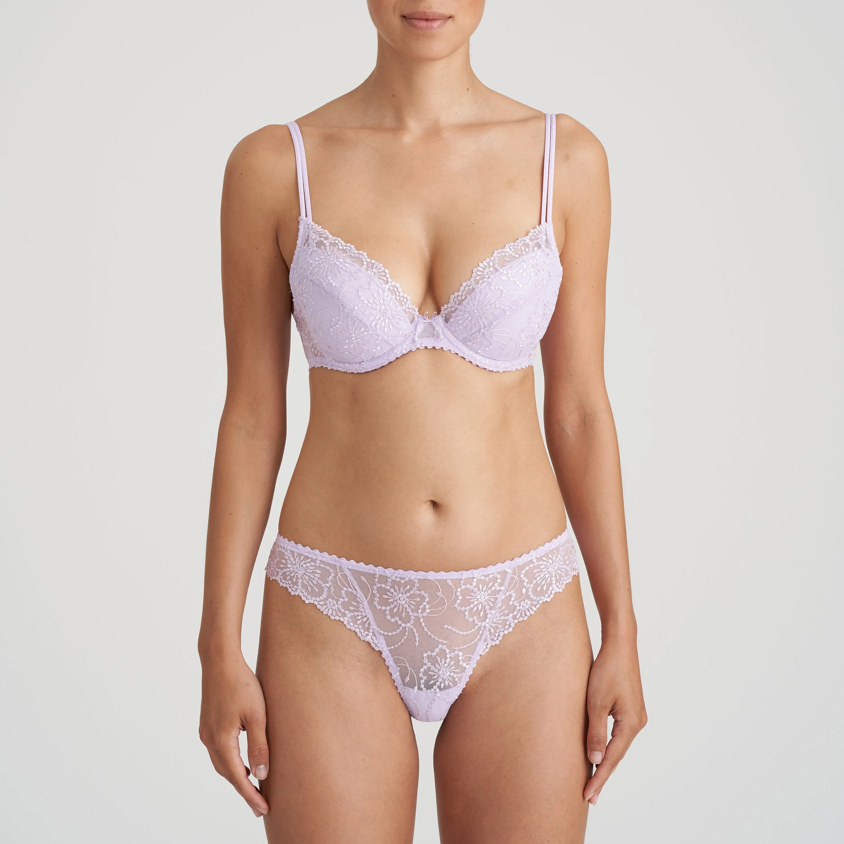 Jane Push Up Bra In Pastel Lavender - Marie Jo