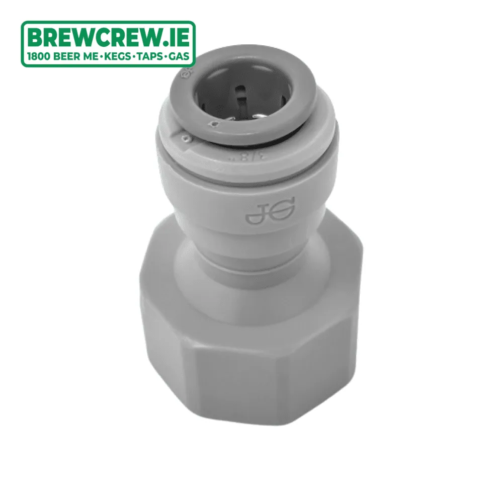 JG PI451215FS - Female Adaptor - 5/8" BSP to 3/8" Push Fit