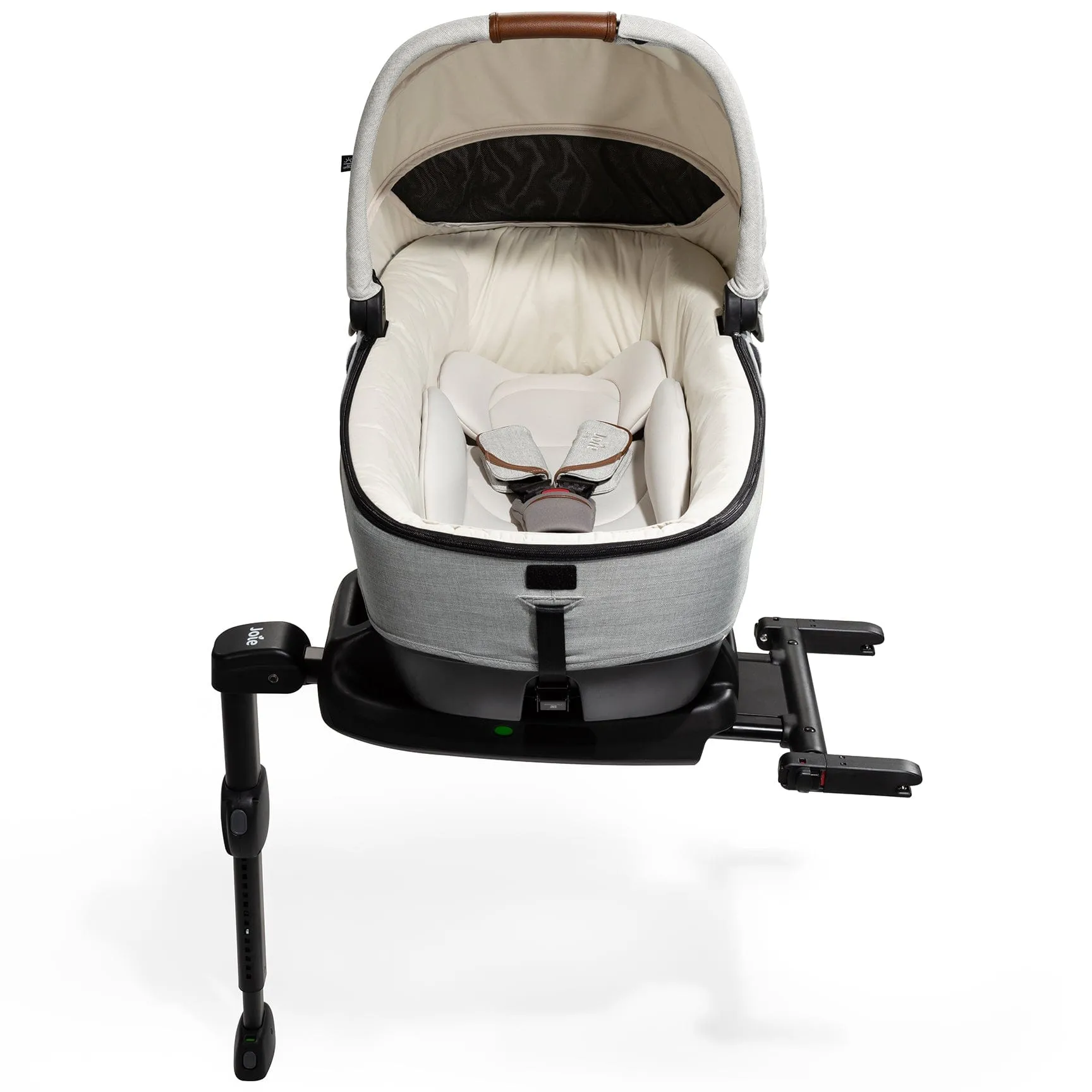 Joie Calmi Car Cot Bed & I-Base Encore in Oyster