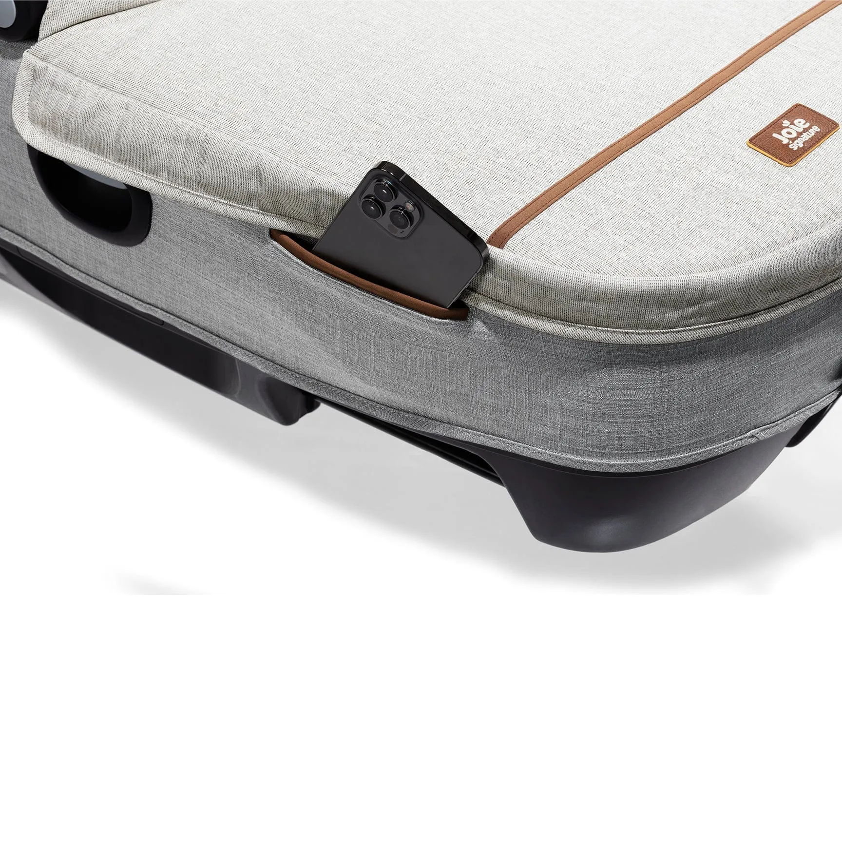 Joie Calmi Car Cot Bed & I-Base Encore in Oyster