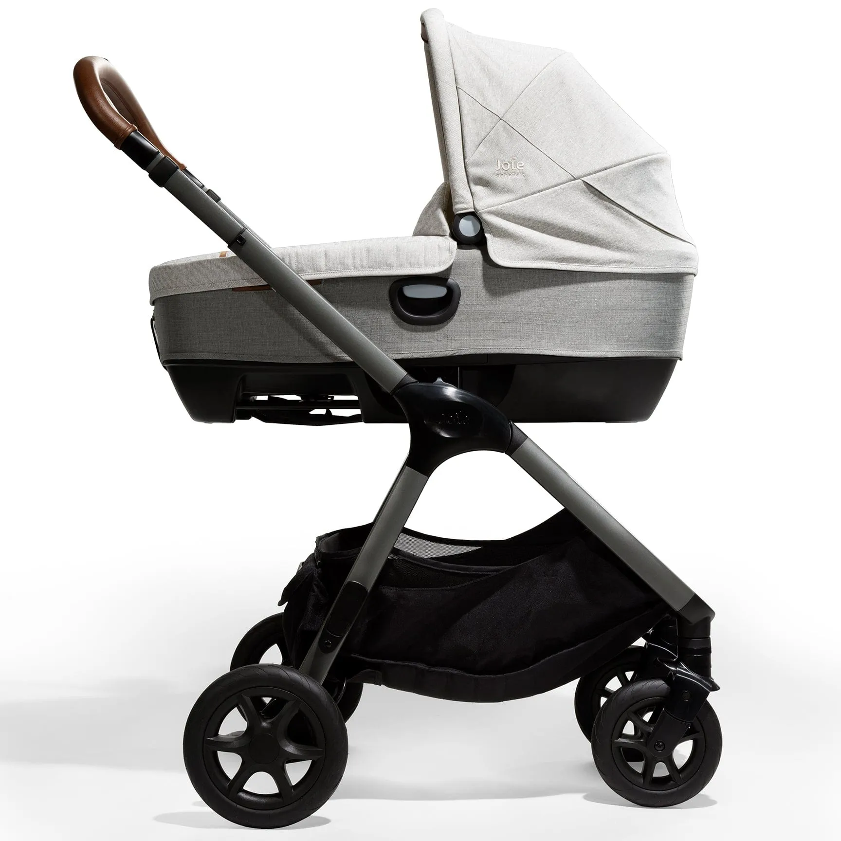Joie Calmi Car Cot Bed & I-Base Encore in Oyster