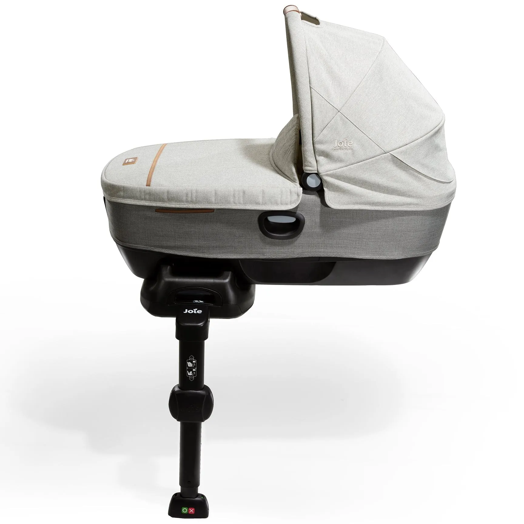 Joie Calmi Car Cot Bed & I-Base Encore in Oyster