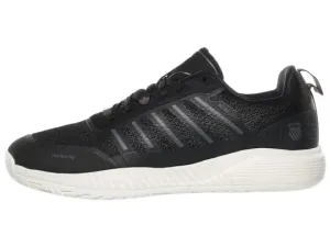 K-Swiss Men's Ultra Court Tie Court Shoe in Black/Snow White/Asphalt