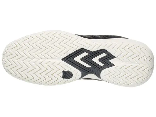 K-Swiss Men's Ultra Court Tie Court Shoe in Black/Snow White/Asphalt