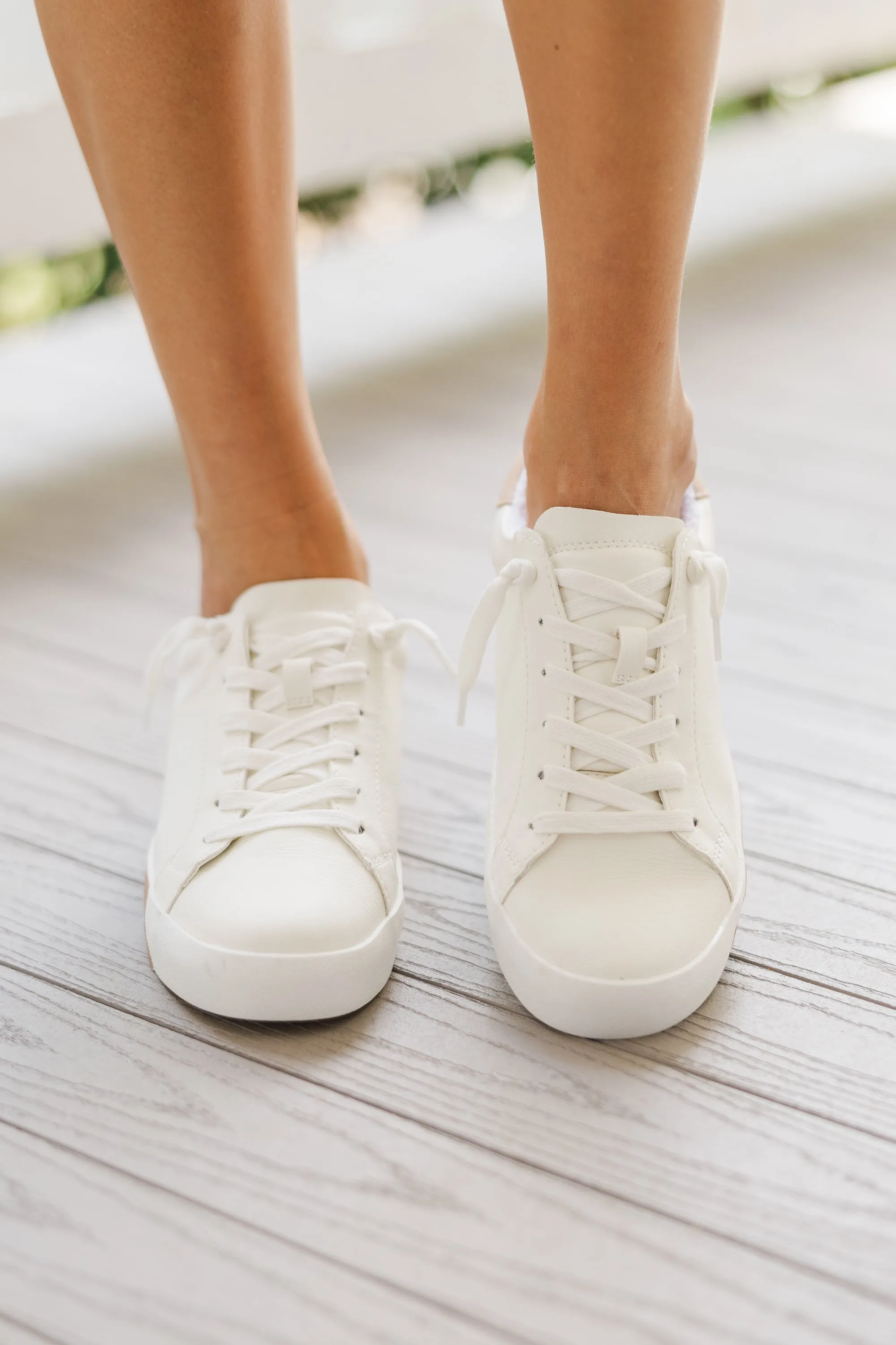 Keep Track Nude Sneakers
