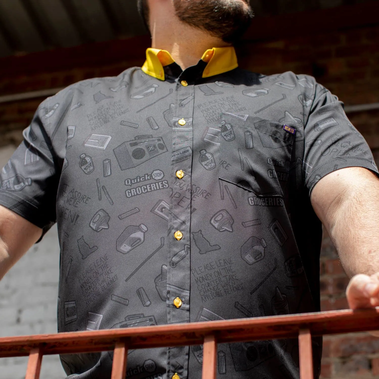 Kevin Smith "Quick Stop" – KUNUFLEX Short Sleeve Shirt