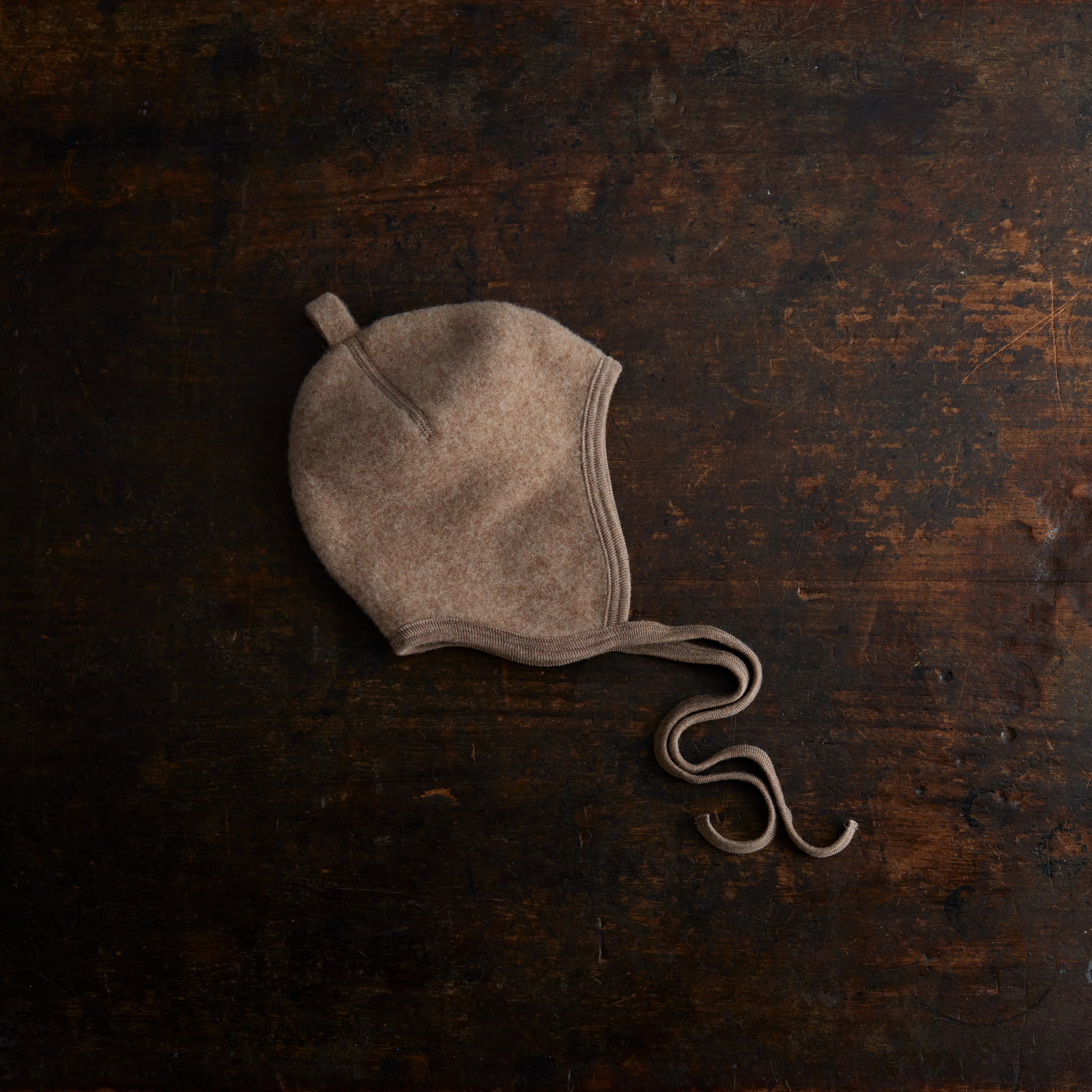 Linnet Baby & Kids Hat - Merino Wool Fleece - Driftwood
