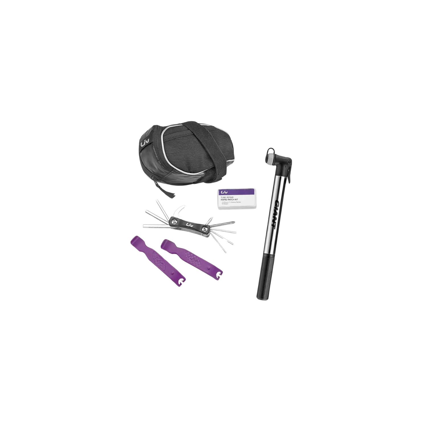 Liv Quick Fix Combo Kit With Mini Pump