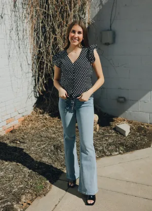 Liverpool Hannah Flare 32" - Ahmanson