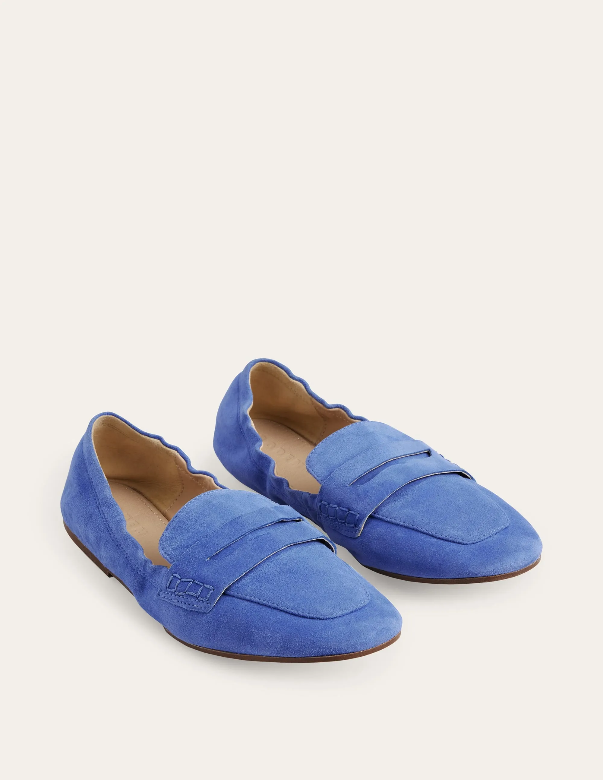 Loafer mit flexibler Sohle-Chinesisches Blau