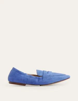 Loafer mit flexibler Sohle-Chinesisches Blau