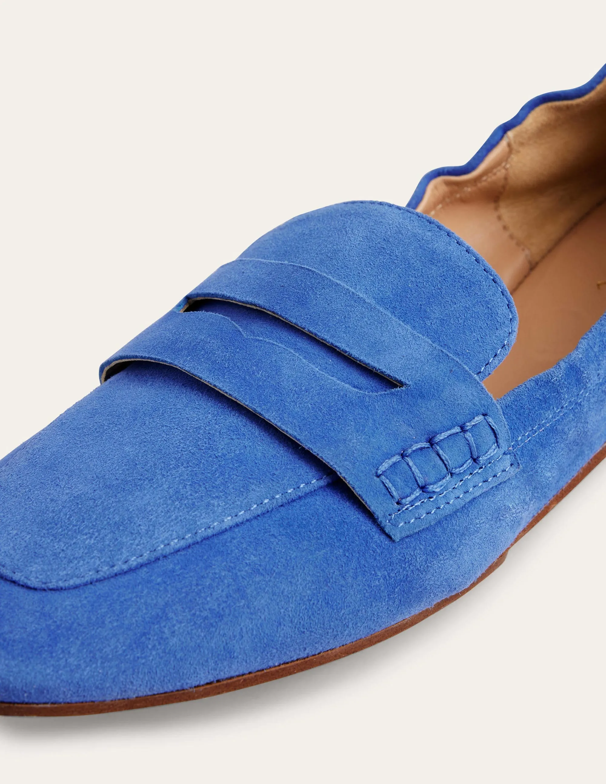 Loafer mit flexibler Sohle-Chinesisches Blau