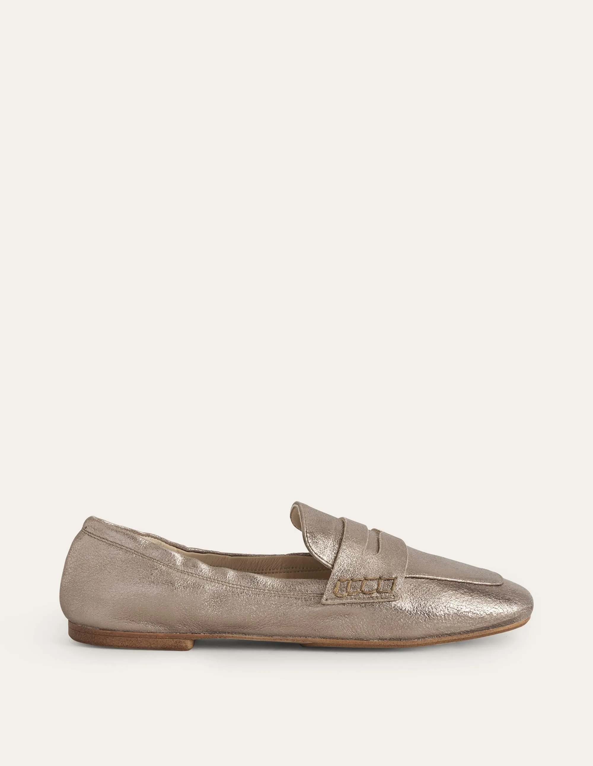 Loafer mit flexibler Sohle-Gold