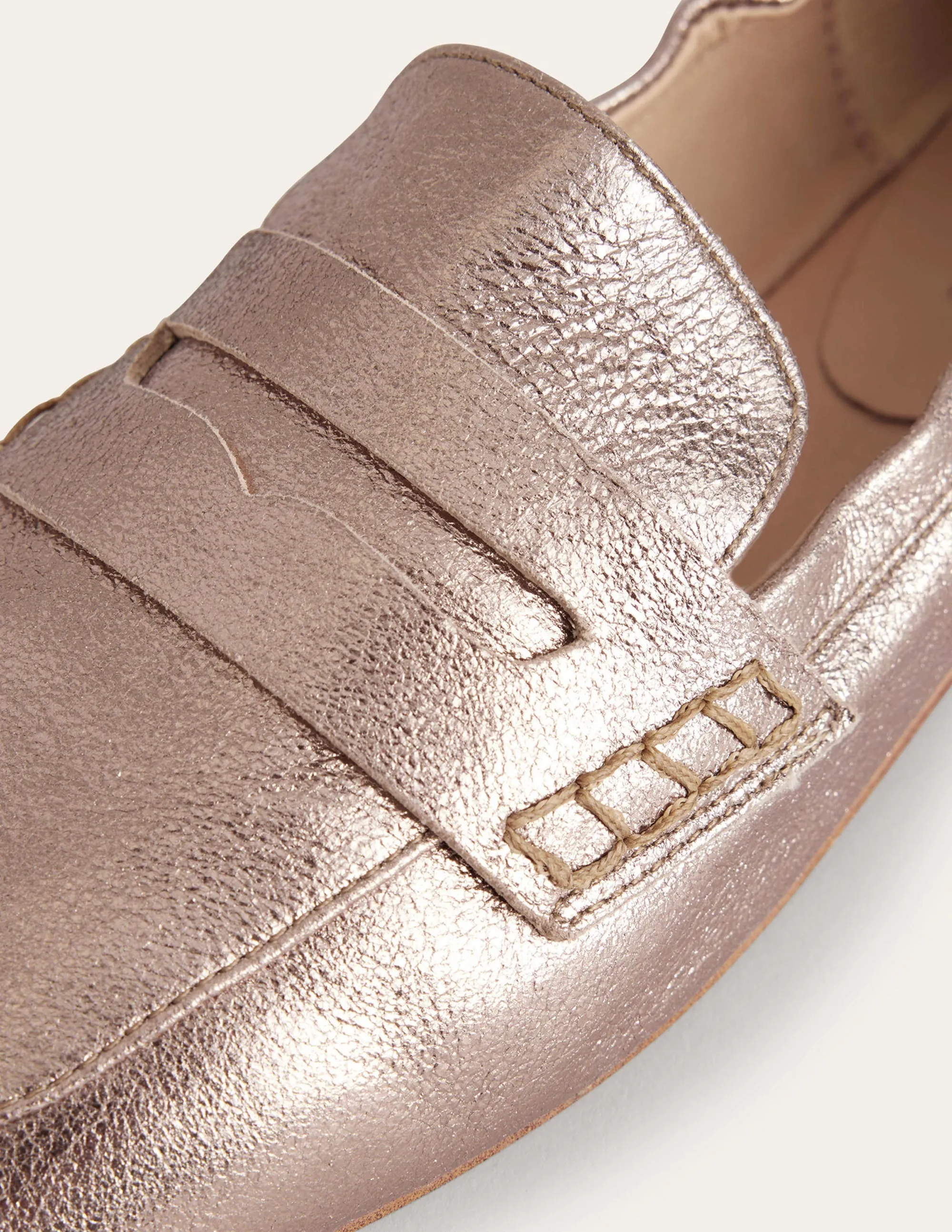Loafer mit flexibler Sohle-Gold