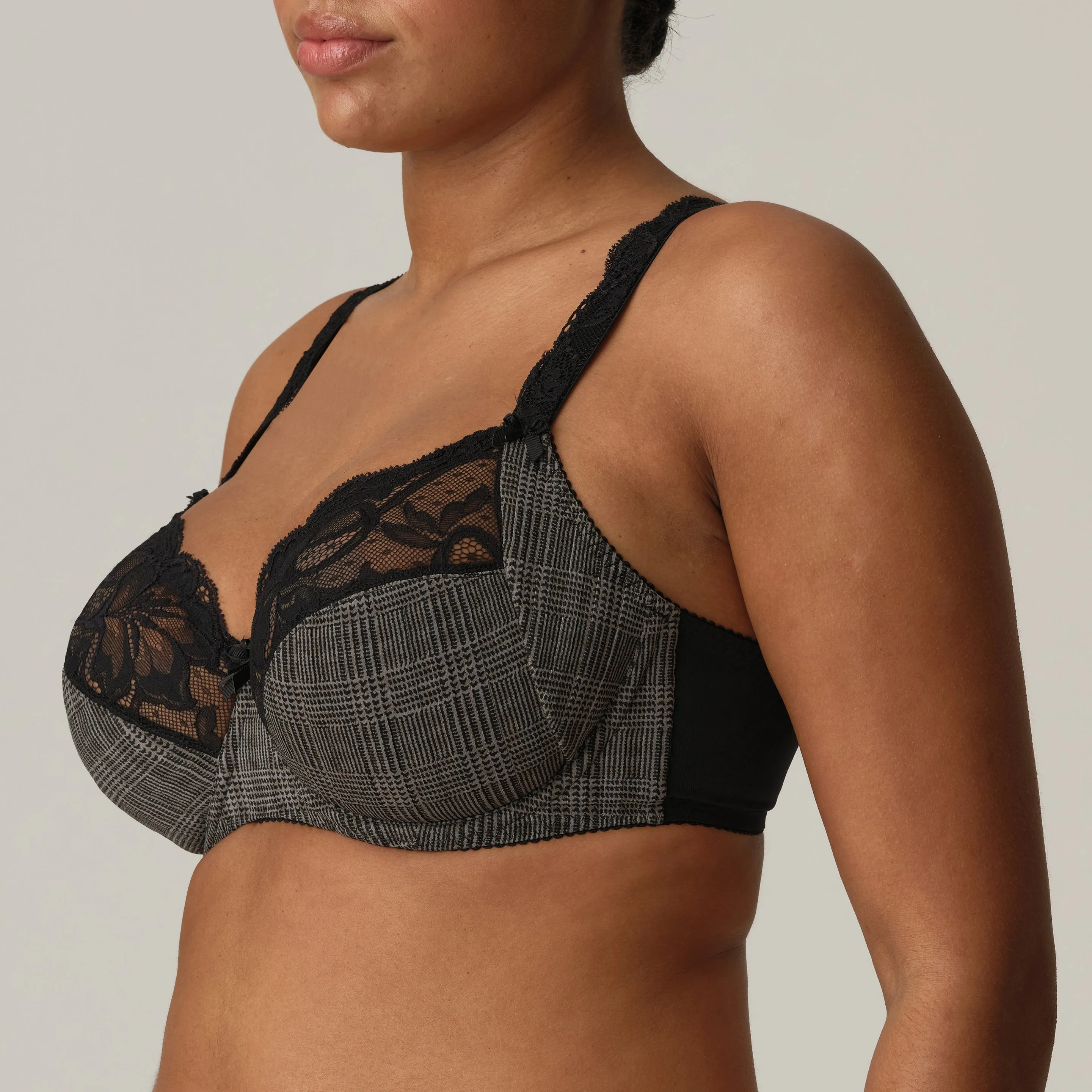 Madison Full Cup In Black Tailor - Prima Donna