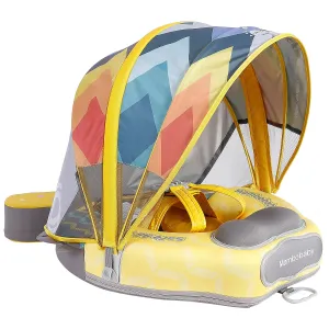 Mambobaby Float with Canopy and Tail - Colorfish