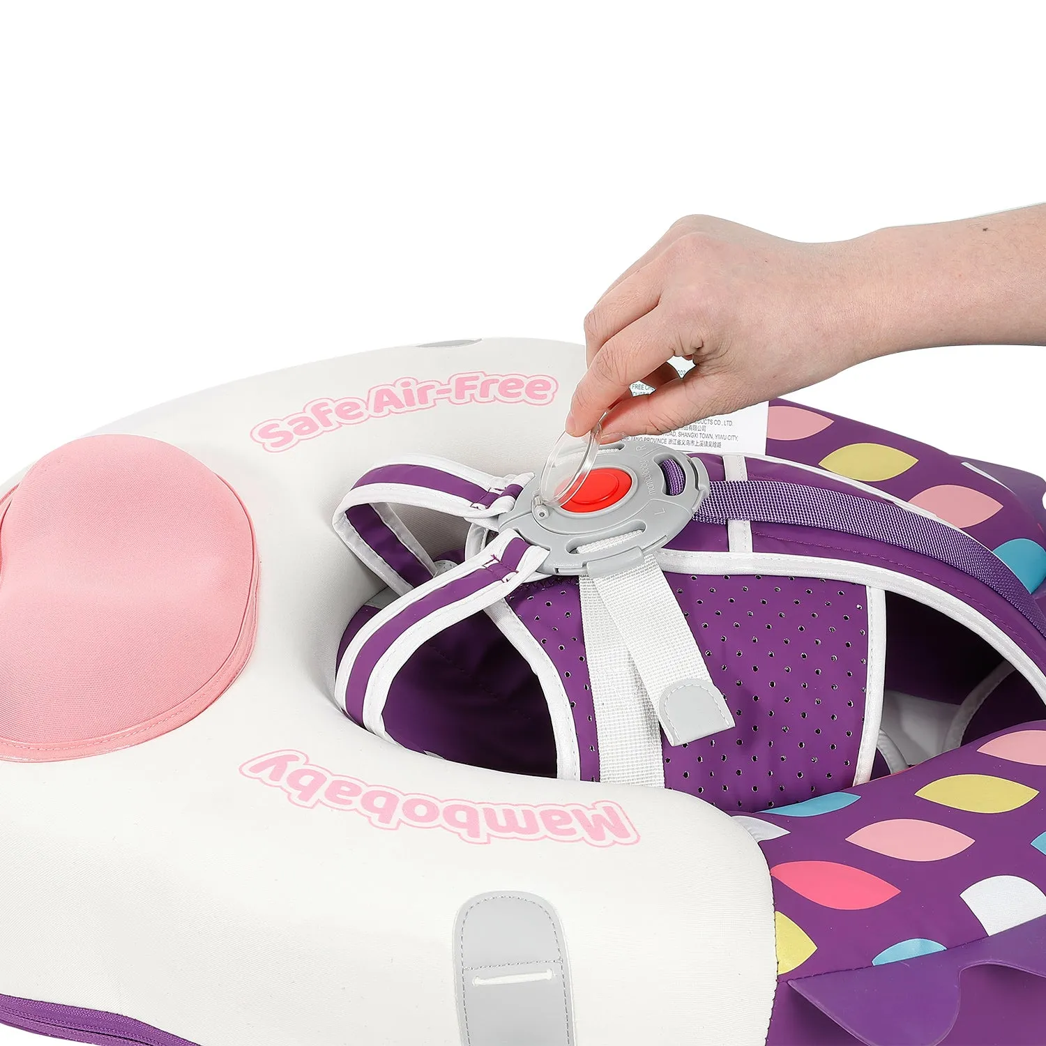 Mambobaby Float with Canopy and Tail - Colorfish