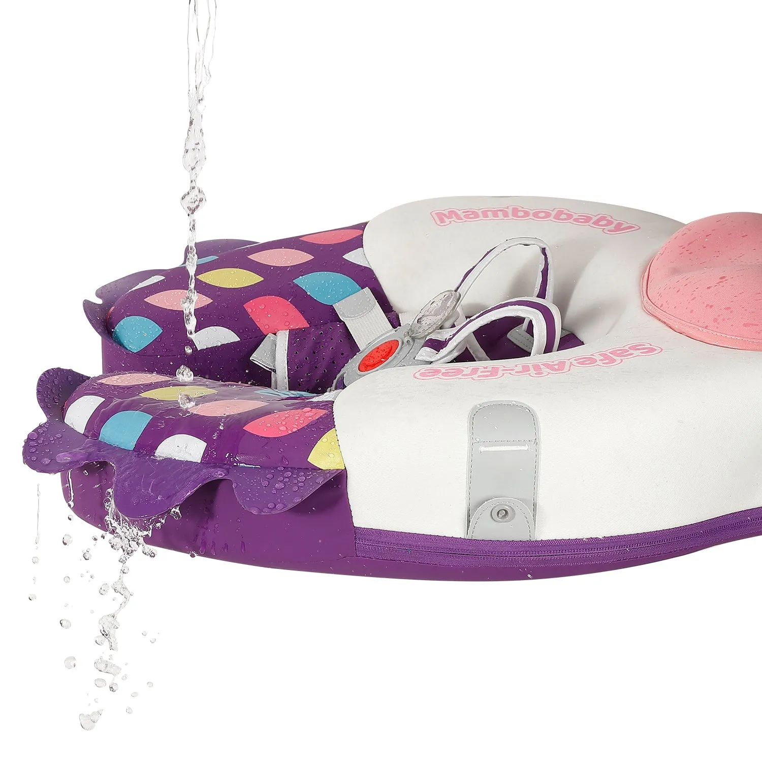 Mambobaby Float with Canopy and Tail - Colorfish