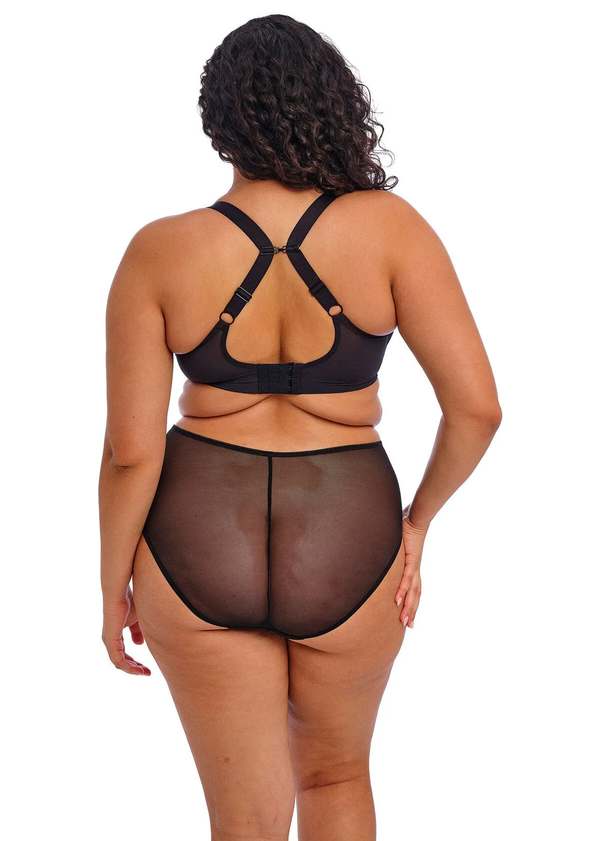 Matilda Plunge Lace Cup In Black - Elomi