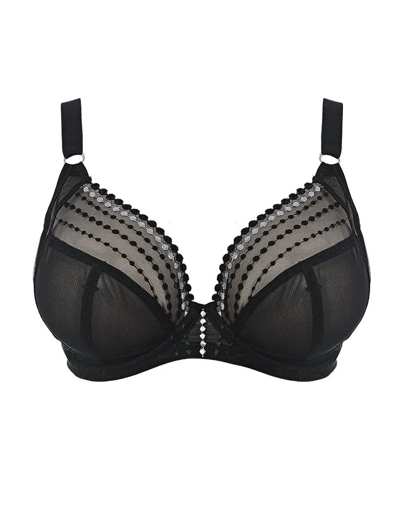 Matilda Plunge Lace Cup In Black - Elomi