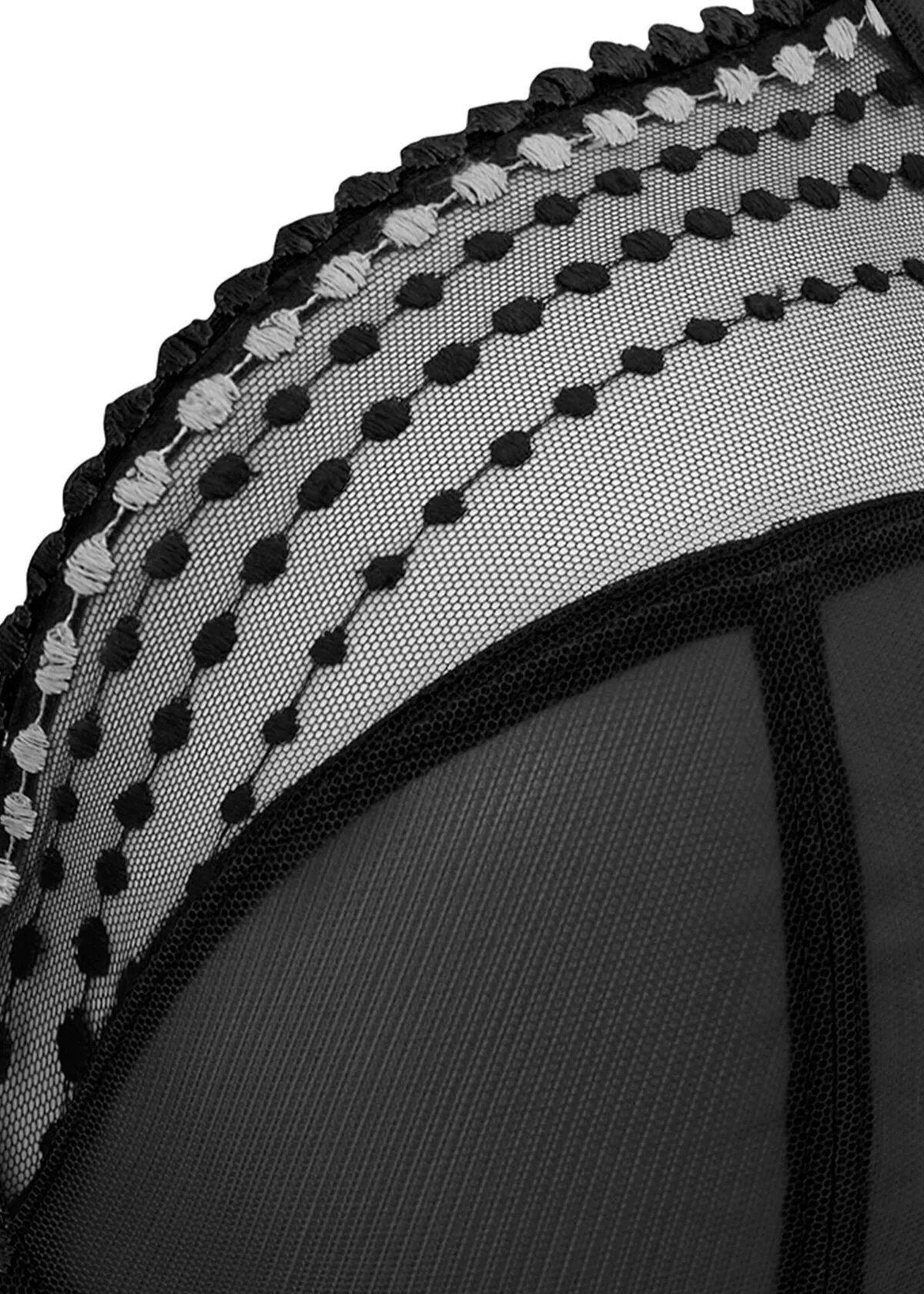 Matilda Plunge Lace Cup In Black - Elomi